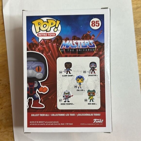NIB Funko POP! Retro Toys #85 Dragstor Masters of the Universe vinyl figurine - Picture 3 of 6